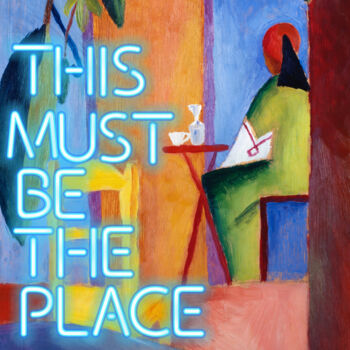 Arte digitale intitolato "This must be the pl…" da Kerry Pritchard, Opera d'arte originale, Pittura digitale