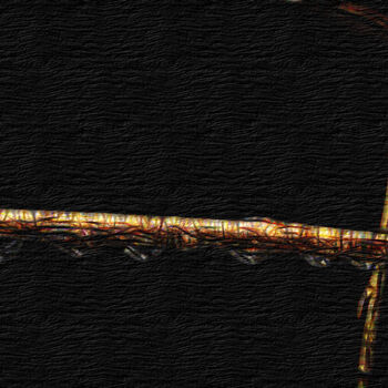 Arts numériques intitulée "Осеннее плетение" par Bez Zvuka, Œuvre d'art originale, Peinture numérique