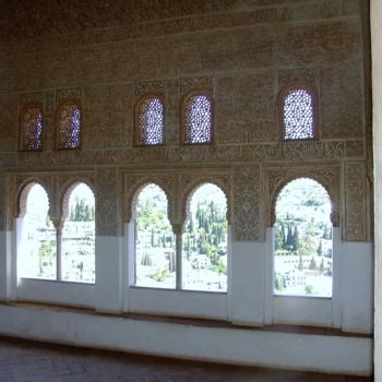 Photography titled "À l´Alhambra" by Christine Pons, Original Artwork