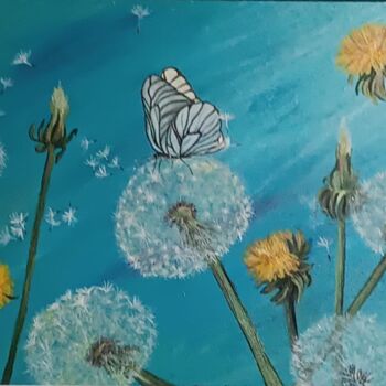 Картина под названием "Сияние лета, лови м…" - Кира Фонфелькер (Грек), Подлинное произведение искусства, Масло