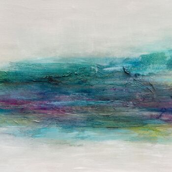 Schilderij getiteld "By the sea No. 1" door Kirsten Schankweiler, Origineel Kunstwerk, Acryl