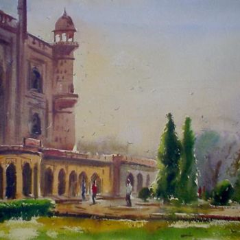 Painting titled "Delhi01" by Kishore Singh, Original Artwork