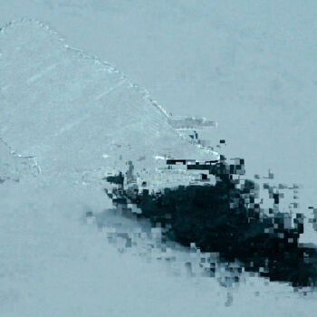数字艺术 标题为“Winterreise VI” 由Klaus Rudolph, 原创艺术品, 2D数字工作