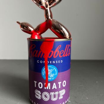 Скульптура под названием "Campbell Soup x Bal…" - Koen Betjes, Подлинное произведение искусства, Смола