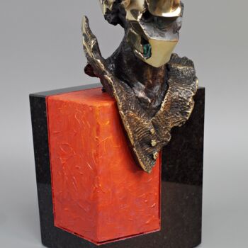 Rzeźba zatytułowany „BIRMET II” autorstwa Konrad Ziolkowski, Oryginalna praca, Metale