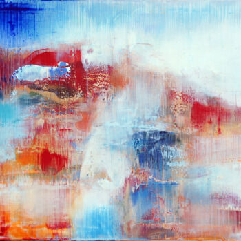 Painting titled ".Ohne Titel, 70 x 1…" by Konstantin Grabowski, Original Artwork, Acrylic Mounted on Wood Stretcher frame