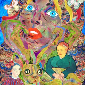 Arte textil titulada "It happens" por Kostyantin Malginov, Obra de arte original, Tapiz