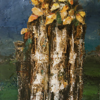 Painting titled "Survivors" by Zeljko Jelic Kremanski, Original Artwork, Oil