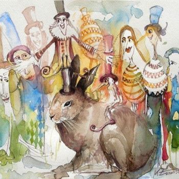 Malarstwo zatytułowany „Wielkanoc w Łozowsk…” autorstwa Krzysztof Lozowski, Oryginalna praca