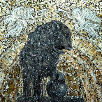 Ζωγραφική με τίτλο "Триумфальный Петерб…" από Ксения Давыдова, Αυθεντικά έργα τέχνης, Ακρυλικό
