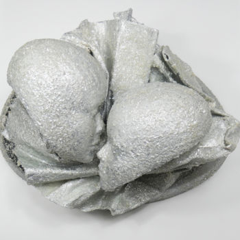 Rzeźba zatytułowany „Together” autorstwa Kseniya Oudenot, Oryginalna praca, Metale