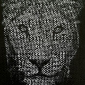 Цифровое искусство под названием "Lioness" - Kurotory, Подлинное произведение искусства, 2D Цифровая Работа