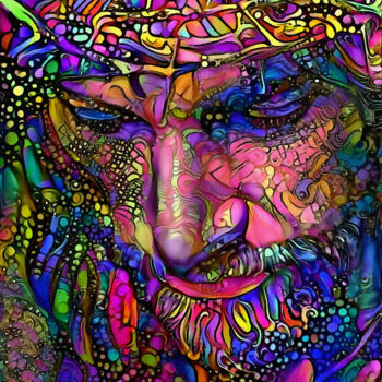 Digital Arts titled "Jesus Calypso" by L.Roche, Original Artwork, 2D Digital Work