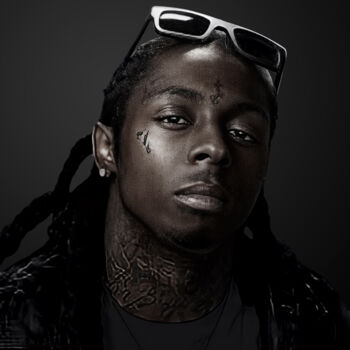 数字艺术 标题为“Lil Wayne II” 由La Galerie De L'Amour Us, 原创艺术品, 数字油画