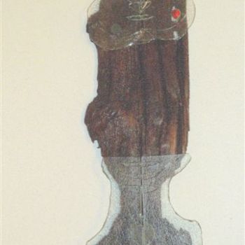 Escultura titulada "Femme en bikini ( d…" por Kiti Bois-Verre, Obra de arte original