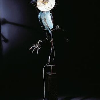 Sculpture titled "les Oiseaux" by Guillaume Lancelin, Original Artwork, Metals