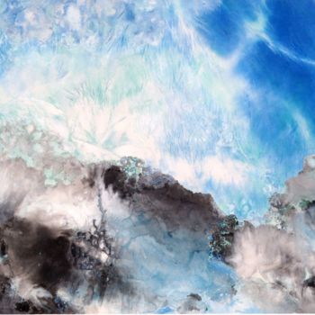 Peinture intitulée ""The Whisper of the…" par Lanying Yu, Œuvre d'art originale, Encre