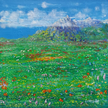 绘画 标题为“Spring in the Itali…” 由Larisa Leontjeva, 原创艺术品, 丙烯
