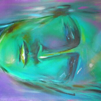 Painting titled "peinture originale…" by Laure Leprince, Original Artwork, Oil