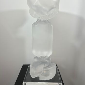 Escultura titulada "Ice Candy Givré" por Laurence Jenk, Obra de arte original, Plástico
