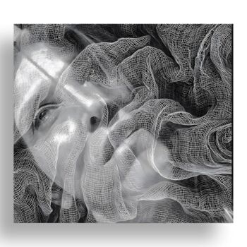 Digitale Kunst mit dem Titel "DEEP SOUL 135" von Laurence Verney, Original-Kunstwerk, Manipulierte Fotografie Auf Aluminium…