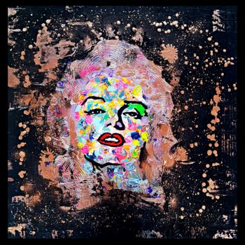 Peinture intitulée "Marilyn elmago" par Elmago, Œuvre d'art originale, Acrylique