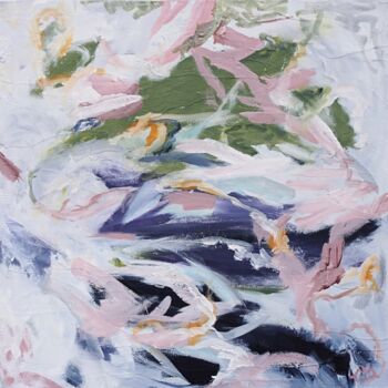 Картина под названием "Windy Voyage" - Laurie Macmillan, Подлинное произведение искусства, Акрил Установлен на Деревянная ра…
