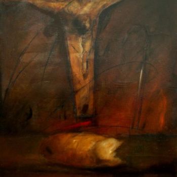 Pintura intitulada "EL CRISTO DE ST.JUA…" por Alexander Leal Cid, Obras de arte originais, Óleo