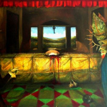 Pintura titulada "LE BALLET DE LA NUI…" por Alexander Leal Cid, Obra de arte original, Oleo