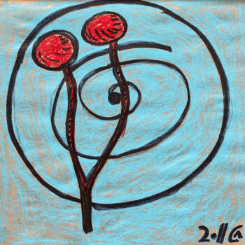 Drawing titled "3rе/ / Back to the…" by Leni Smoragdova, Original Artwork, Marker