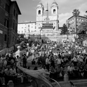 Φωτογραφία με τίτλο "Spanish Steps, Rome…" από Lenka Graner, Αυθεντικά έργα τέχνης