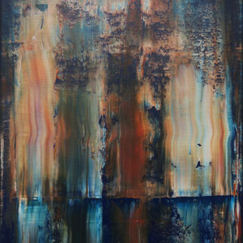 Картина под названием "Abstract Painting.…" - Leon Grossmann, Подлинное произведение искусства, Акрил