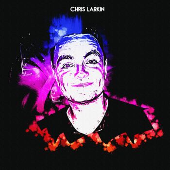 Digitale Kunst getiteld "Chris Larkin 001" door Leonardo Lillian, Origineel Kunstwerk, Digitaal Schilderwerk