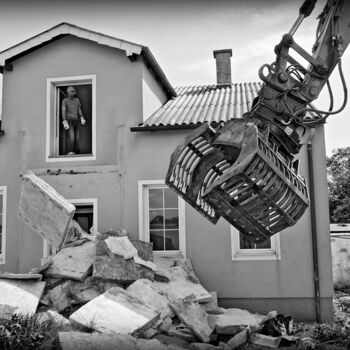 "Der Abbruch" başlıklı Fotoğraf Leopold Brix tarafından, Orijinal sanat, Dijital Fotoğrafçılık