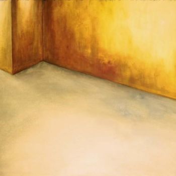 Картина под названием "walls I" - Martine L'Etoile, Подлинное произведение искусства, Масло