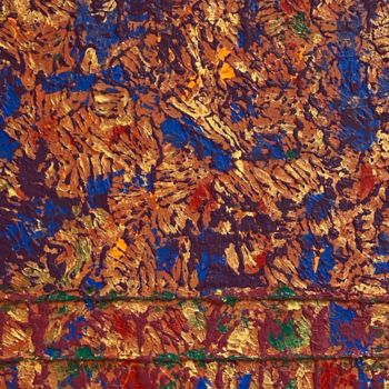 Картина под названием "Ancient Empire" - Lisa Trevino, Подлинное произведение искусства, Акрил Установлен на Деревянная рама…