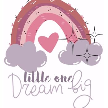 "Dream big" başlıklı Dijital Sanat Littletreasure2024 tarafından, Orijinal sanat, Dijital Resim