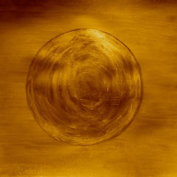 Pintura intitulada "La Galaxie de l'Aur…" por Liza Peninon, Obras de arte originais, Acrílico