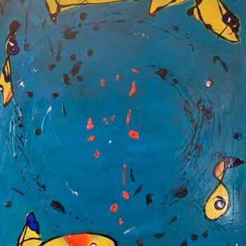 Painting titled "Timing" by Lo Doré (Lo), Original Artwork, Acrylic