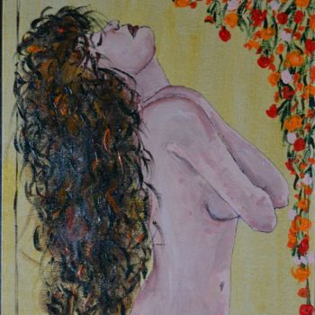 Painting titled "bisogno-d-amore-25x…" by Loredana  Giannuzzi, Original Artwork