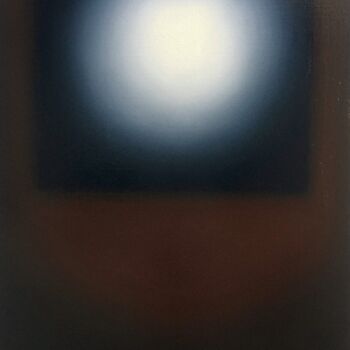 Картина под названием "UMBRAE LUX" - Lorenza Cavalli, Подлинное произведение искусства, Масло Установлен на Деревянная рама…