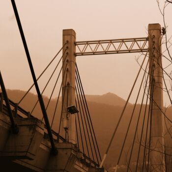 Fotografia intitolato "ponte grande" da Lorenzo Corti, Opera d'arte originale, Fotografia digitale