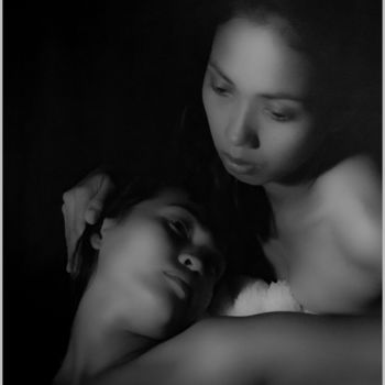 Photography titled "Consoling Sisters" by Lou Zucchi, Original Artwork