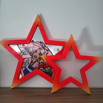 Peinture intitulée "Jem - you are a star" par Luana Muntoni (MunLu), Œuvre d'art originale, Acrylique