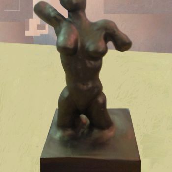 "Scultura di corpo d…" başlıklı Heykel Luca Martinoli tarafından, Orijinal sanat