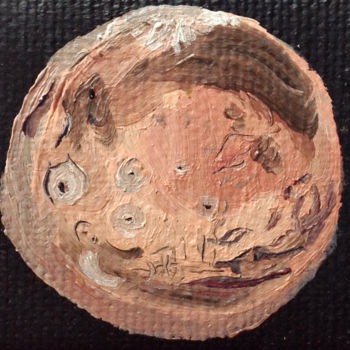 Peinture intitulée "Mars" par Luethi Alias Abdelghafar, Œuvre d'art originale, Huile