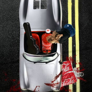 Fotografia zatytułowany „Coca Cola Car Crash…” autorstwa Luiz Henrique Mendes, Oryginalna praca, Fotografia filmowa