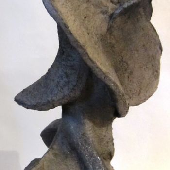 Sculpture titled "flamenco" by Mabé, Original Artwork, Terra cotta