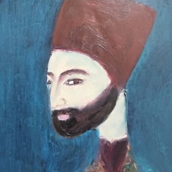 Painting titled "Ottoman bizantion" by Macid, Original Artwork, Acrylic