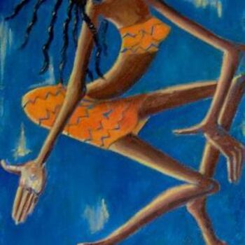 Pintura titulada "Danza" por Magda Carella, Obra de arte original, Oleo